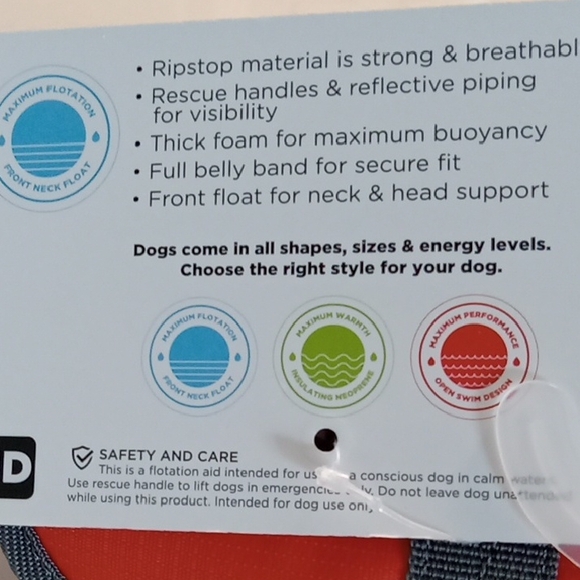 Outward Hound Orange Dog Safety Vest - Picture 4 of 5